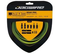 JAGWIRE Kit câble frein Road Pro Brake - Câble Teflon, boîtier kevlar - Liaison Slick - Vert organique