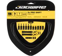 Jagwire Kit Câbles De Changement VTT E-Bike MTB 2,3m/2,8m Noir 2x Pro Shift