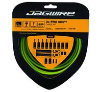 Jagwire - Kit de Changement de Vitesse Universel 2X Pro | pour vélo de Route, MTN et Gravel | Compatible avec Les Vitesses SRAM et Shimano, câbles en Acier Inoxydable Poli, 10 Options de Couleur