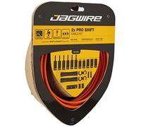 Jagwire - Kit de Changement de Vitesse Universel 2X Pro | pour vélo de Route, MTN et Gravel | Compatible avec Les Vitesses SRAM et Shimano, câbles en Acier Inoxydable Poli, 10 Options de Couleur