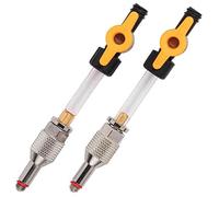 Jagwire - Kit de Purge de Frein à Disque Elite - Paire d'adaptateurs universels | Valve 1/4 de Tour | Options Dot ou Huile minérale