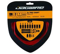 Kit cables et gaine jagwire 2x pro shift kit rouge