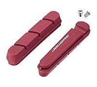 Jagwire Plaquette De Frein Road Pro S Wet Insert Sram / Shimano - Rouge Rouge