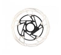 Jagwire Pro Lr2-e Built-in Magnet Center Lock Brake Disc Noir 180 mm Silver