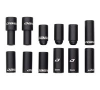 Jagwire Road Elite Link Brake End Cap Pack (12pcs) -Black Embouts de câble Adult