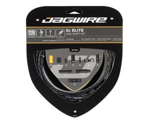 Jagwire Set de Câble de Vitesse 2X Elite Link gris universal
