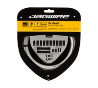 Jagwire Set de Câble de Vitesses 2X Sport blanc universal