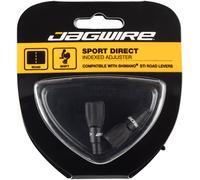 Jagwire Sport 4Mm Direct Rocket Ii Régleurs De Tension De Câble Paire Noir