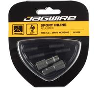 Jagwire Sport 4Mm Mini Inline Régleurs De Tension De Câble Paire Titane