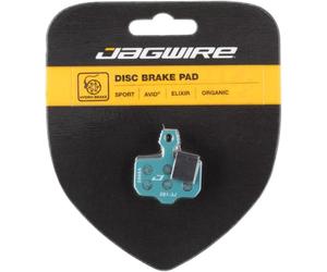 Jagwire Sport Organic Disc Brake Pads for SRAM Level TL, T, DB5, DB3, DB1, Avid# Elixir R, CR, CR Mag, 1, 3, 5, 7, 9, X0, XX, World Cup