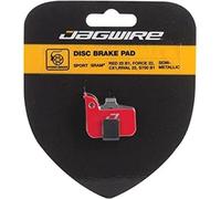 Jagwire Sport Semi-Metallic Disc Brake Pad. Plaquettes Adulte Unisexe, Red, Taille Unique