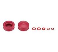 Jagwire WST043 Kit de remplacement du kit de purge minérale Joints toriques Rouge Red G