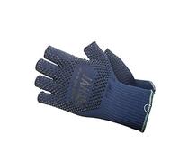 Jah 5080 Nylon tricot gant, picots, niveau intermédiaire, bleu, Taille 10, Lot de 24