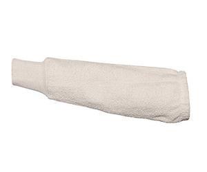 JAH Baumwoll-Frottée-Armschoner mit Strickbund und 40 cm Länge | Très long et confortable pour production alimentaire montage et nettoyage