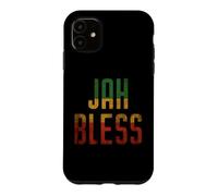 Jah Bless Rasta Color Reggae Music Love Coque pour iPhone 11