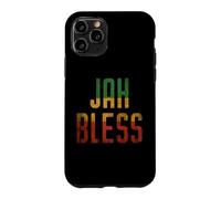 Jah Bless Rasta Color Reggae Music Love Coque pour iPhone 11 Pro