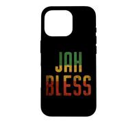 Jah Bless Rasta Color Reggae Music Love Coque pour iPhone 16 Pro
