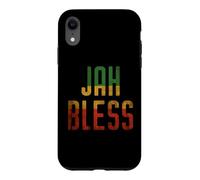 Jah Bless Rasta Color Reggae Music Love Coque pour iPhone XR