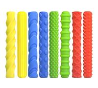 JAHEMU Grip Ergonomiques en Silicone pour Enfants, Aide à l'Apprentissage de la Tenue du Crayon, Entraînement Motricité Fine, Idéal pour École, Maison ou Ergothérapie