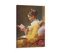 JAHER Jean Honore Fragonard - Poster décoratif sur toile pour salon, chambre à coucher - 20 x 30 cm