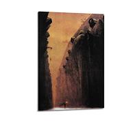 JAHER Surréaliste Work No.9 par Zdzis'aw Beksinski Art Poster image art mural peinture œuvres d'art salle esthétique 50 x 75 cm