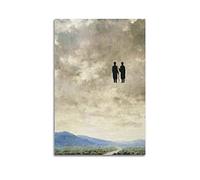 JAHER The Art of Conversation by Rene Magritte Art Poster d'art mural Décoration moderne 40 x 60 cm