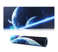 Jahosin Grand Tapis de Souris de Jeu avec Bords Cousus, [70x30 cm] Tapis de Souris étendu avec Base en Caoutchouc Naturel antidérapante pour joueur/bureau/bureau/maison-70x30 Spaceball