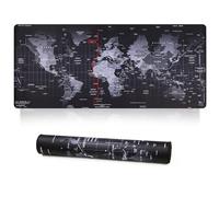 Jahosin Tapis de Souris de Jeu XXL, Tapis de Souris étendu Bords Cousus 2MM Base en Caoutchouc antidérapant 90x40cm Tapis de Bureau pour Jeux/Bureau/Affaires 90x40 MapJ