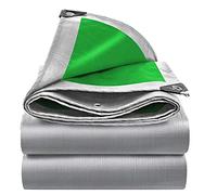 JAHQ 2.2 x 2.5 m Bâche de Protection en polyéthylène 180g/m² bâche imperméable Gris avec œillets Couverture de Haute densité