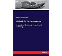 Jahrbuch Für Die Landeskunde