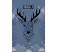 Jahreskalender mit geometrischen Motiven: Kalender im Bullet Journal Stil A5 mit Kalenderwochen, Jahrestracker, Arbeitsplan, Budgetplaner und vieles mehr