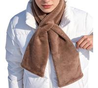 Jahuanoo Écharpe Pull Through | Passe-Tête avec Poche à Fermeture Éclair - Foulard De Cou,Idéal pour les Femmes en Plein Air, Voyage, Plage, Printemps, Automne et Déplacements Quotidiens