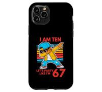 J'Ai 10 Ans, 10e Anniversaire, 67 Ans, Fête comme si J'avais 6 Ans, 7 garçons et Enfants Coque pour iPhone 11 Pro