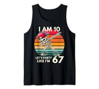 J'Ai 10 Ans, 10e Anniversaire, 67 Ans, Fête comme si J'avais 6 Ans, 7 garçons et Enfants Débardeur