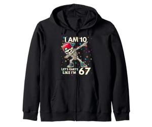 J'Ai 10 Ans, 10e Anniversaire, 67 Ans, Fête comme si J'avais 6 Ans, 7 garçons et Enfants Sweat à Capuche