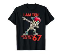 J'Ai 10 Ans, 10e Anniversaire, 67 Ans, Fête comme si J'avais 6 Ans, 7 garçons et Enfants T-Shirt