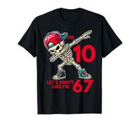 J'Ai 10 Ans, 10e Anniversaire, 67 Ans, Fête comme si J'avais 6 Ans, 7 garçons et Enfants T-Shirt