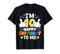 J'Ai 10 Ans, Joyeux Anniversaire à Moi, 10e Anniversaire Amusant T-Shirt