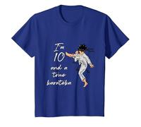 J'Ai 10 Ans - Karaté garçons T-Shirt, Enfant, Bleu Royal, 3 Ans