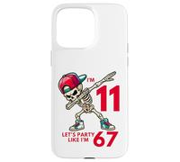 J'Ai 11 Ans, 11e Anniversaire, 67 Ans, Fête comme si J'avais 6 Ans, 7 garçons et Enfants Coque pour iPhone 15 Pro Max