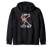J'Ai 11 Ans, 11e Anniversaire, 67 Ans, Fête comme si J'avais 6 Ans, 7 garçons et Enfants Sweat à Capuche