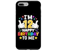 J'Ai 12 Ans Joyeux Anniversaire à Moi 12e Anniversaire Amusant Coque pour iPhone 7 Plus/8 Plus