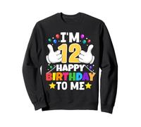 J'Ai 12 Ans Joyeux Anniversaire à Moi 12e Anniversaire Amusant Sweatshirt