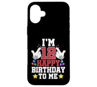 J'Ai 12 Ans, Joyeux Anniversaire, drôle, 12e Anniversaire, Boy Bday Coque pour iPhone 16 Plus