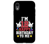 J'Ai 12 Ans, Joyeux Anniversaire, drôle, 12e Anniversaire, Boy Bday Coque pour iPhone XR