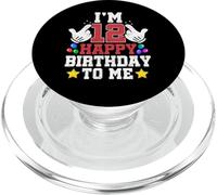 J'Ai 12 Ans, Joyeux Anniversaire, drôle, 12e Anniversaire, Boy Bday PopSockets PopGrip pour MagSafe