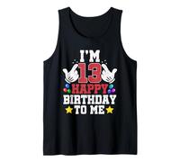 J'Ai 13 Ans Joyeux Anniversaire, 13e Anniversaire Officiel de Mon Adolescence Débardeur