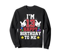 J'Ai 13 Ans Joyeux Anniversaire, 13e Anniversaire Officiel de Mon Adolescence Sweatshirt