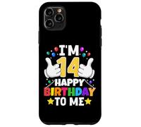 J'Ai 14 Ans Joyeux Anniversaire à Moi, 14e Anniversaire Amusant Coque pour iPhone 11 Pro Max