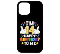 J'Ai 14 Ans Joyeux Anniversaire à Moi, 14e Anniversaire Amusant Coque pour iPhone 12 Pro Max